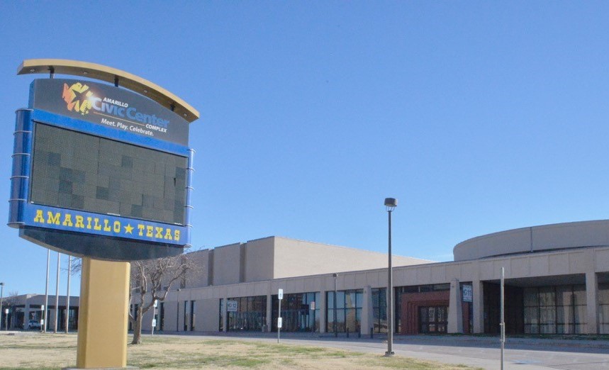 Picture of Amarillo Civic Center.
